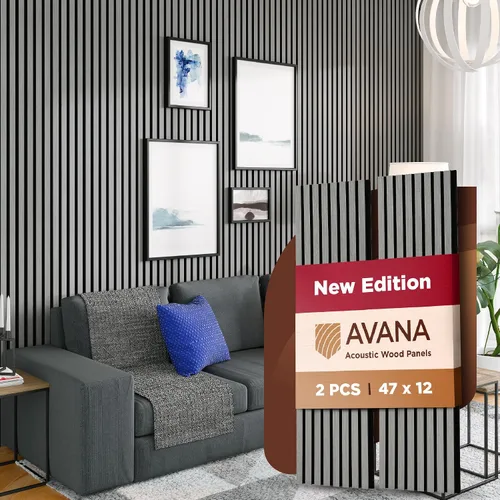 Vista 28 de Paquete de Muestras de Color de Paneles de Pared Acústicos Avana - Paneles de Madera Premium para Decoración de Paredes - Insonorización
