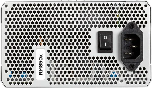 Vista 4 de Corsair RM850x White Series Full Modular 80PLUS Gold ATX Unidad de fuente de alimentación - Blanco
