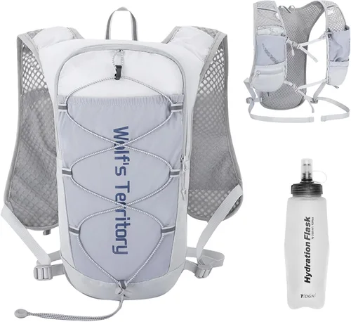 Vista 12 de TRIWONDER Mochila de hidratación para correr, chaleco de agua ligero para hombres y mujeres, paquete de agua de hidratación para ciclismo, correr