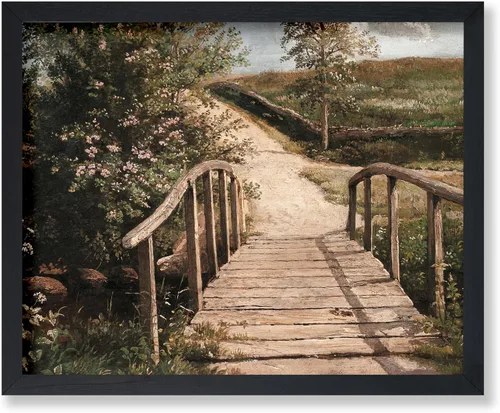 Vista 68 de Poster Master Póster vintage The Beginning Of Spring – Impresión retro de invierno – Arte de nieve – Arte de paisaje – Regalo para hombres y mujeres