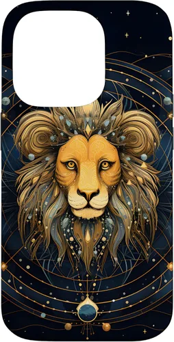 Vista 17 de Leo Zodiac Sign Lion Horoscope Constellation Case for iPhone 17