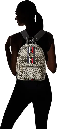 Vista 6 de Tommy Hilfiger Mochila Jaden Plus para mujer, negro (BlackAlpaca), Mochila Jaden Plus