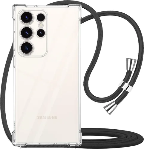 Vista 25 de para Google Pixel 6a Funda con Correa Ajustable para Cuello, Hombro y Cruzada Transparente Funda Móvil Duradera, Suave y delgada de Ajuste Perfecto