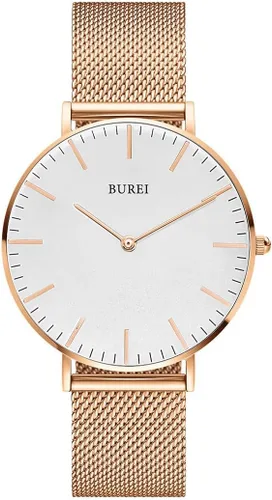 Vista 8 de BUREI Womens Minimalist Watch Analog Quartz Waterproof Watches for Women, Mothers Day Gifts for Mom