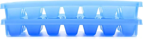 Vista 3 de Camco Bandeja apilable para cubitos de hielo en miniatura para espacios compactos, 2 unidades (44100), azul (paquete de 4)