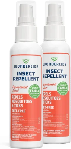 Vista 7 de Wondercide – Repelente de mosquitos, garrapatas e insectos con aceites esenciales naturales, sin DEET, espray a base de plantas que mata a