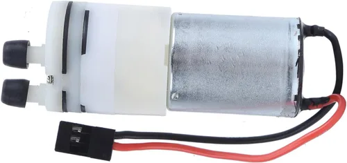 Vista 5 de Estink RC Boat Metal 3-6V 370 Bomba de refrigeración por agua en miniatura con motor, bajo ruido, enchufe JR para barcos RC Motor de refrigeración