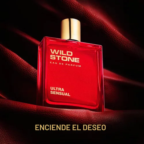 Vista 6 de Wild Stone Eau De Parfum Ultra Sensual 3.38oz, 3.4 fl oz Perfume EDP de lujo para hombres Fragancia premium intensa de larga duración 100%