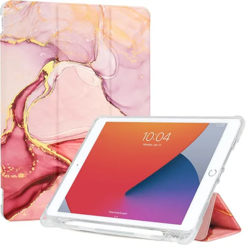 Vista 13 de ProtUTab Funda Compatible con iPad de 9ª Generación, Funda Slim Trifold con Soporte Auto Wake&Sleep para iPad de 8ª Generación (2020) y 7ª