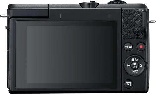 Vista 5 de Canon, EOS M200 - Cámara digital compacta sin espejo, vlogging, con lente EF-M de 0.59-1.77 in, soporte video vertical 4K, LCD de panel táctil