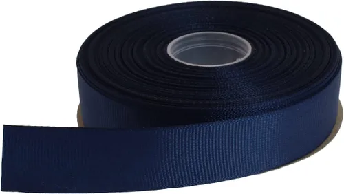 Vista 30 de Cinta de grogrén sólido de 25 yardas cada rollo, borde tejido 100% poliéster (1 pulgada, beige)