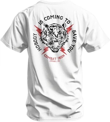 Vista 17 de Nobody is Coming to Save You - Camiseta de manga corta para hombre