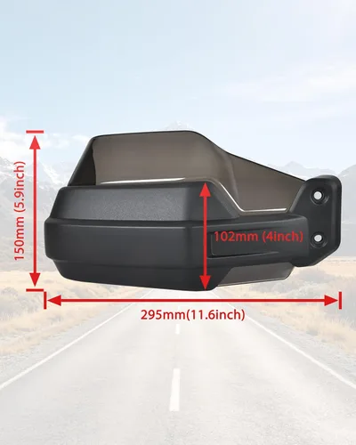 Vista 8 de Protector de manos para Pan America 1250, protector de mano para Harley Pan America 1250/1250 Special 2021-2024 (2 unidades) Smoked Hand Guards