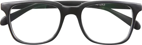 Vista 4 de Gafas de lectura con marco negro para hombres y mujeres, lentes de lectura de moda