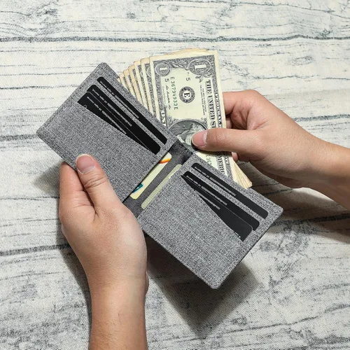 Vista 128 de Lanyani Carteras RFID Bifold Simple