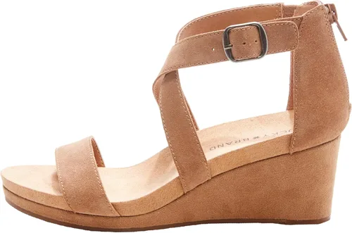 Vista 5 de Lucky Brand Sandalias de cuña Kenadee para mujer