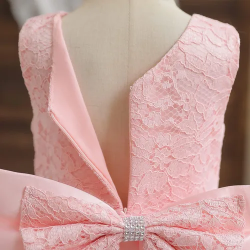 Vista 6 de NNJXD - Vestido de princesa de tul con flores, para usar en bodas, para niñas pequeñas y bebés
