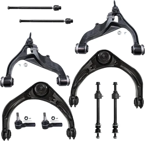 Vista 433 de Detroit Axle - Kit de suspensión frontal de 10 piezas para Dodge Avenger 2008-2014, Chrysler Sebring 2007-2010, 2 brazos de control inferiores, 2