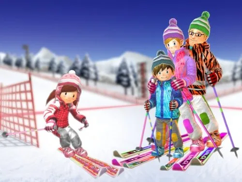 Vista 4 de Family Party Winter Fun - Nintendo Wii