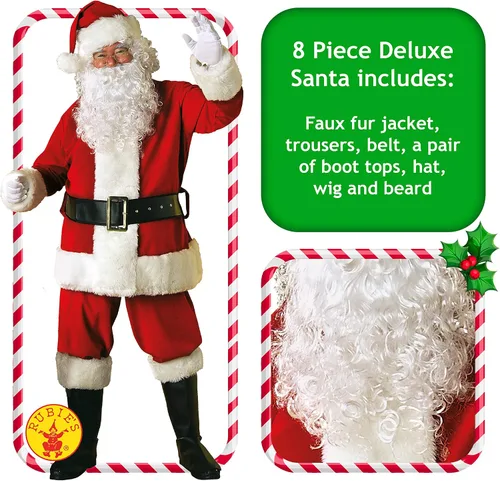 Vista 2 de Rubie's Regal Plush Santa Suit Adult