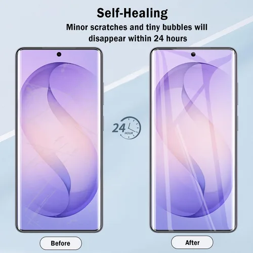 Vista 12 de Paquete de 2+2 protectores de pantalla de película de TPU suave y flexible para Samsung Galaxy S26 Ultra y protector de lente de cámara, cobertura