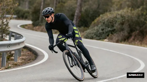 Vista 6 de sponeed - Mallas de ciclismo para hombre, acolchadas, 4D, para ciclismo de carretera