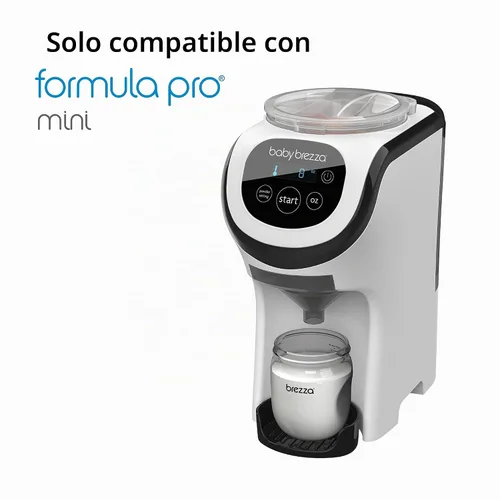 Vista 2 de Baby Brezza Formula Pro Mini - Embudo y cubierta de repuesto, color gris