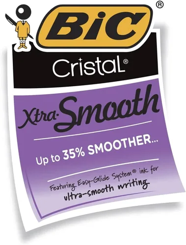 Vista 8 de BIC Cristal Xtra, Bolígrafo suave, Negro 12