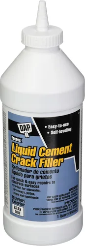 Vista 2 de DAP 37584 Llenadora de grietas de cemento líquido, 1 cuarto de galón, parche de hormigón listo para mezclar gris y Sikacryl, gris. Un parche