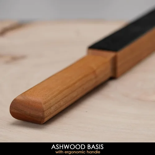 Vista 4 de BeaverCraft LS8 cuero Strop PW1 afilado Stropping cuero pulido rueda pulido