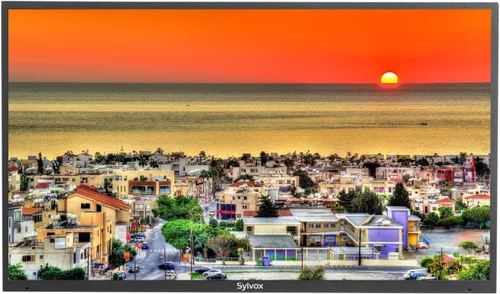 Vista 18 de SYLVOX Outdoor TV, 43" Full Sun Outdoor TVs, Premium 2000 Nit, Waterproof