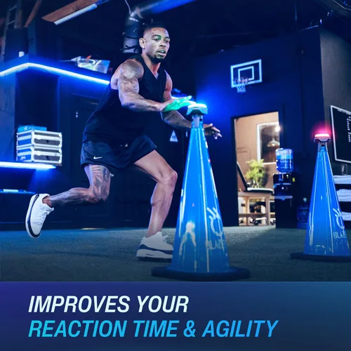 Vista 4 de BlazePod Paquete de atleta definitivo para atletas profesionales, aspirantes a atletas, entusiastas del fitness, entrenamiento uno a uno