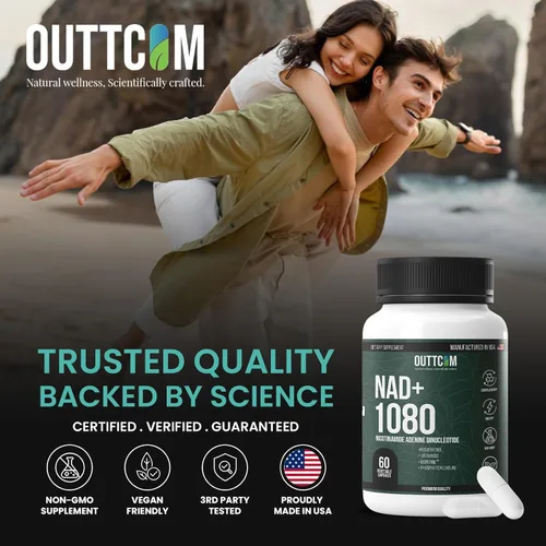 Vista 9 de Suplemento liposomal NAD+ de 900 mg — Resveratrol, B12, fosfatidilcolina y bioperina 60 cápsulas veganas Energía celular, enfoque