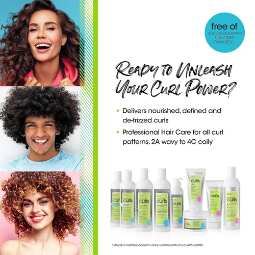 Vista 5 de ALL ABOUT CURLS Wonder-Full Waves Gelee Definición voluminosa Define, hidrata, desencrespamiento Todo tipo de cabello rizado