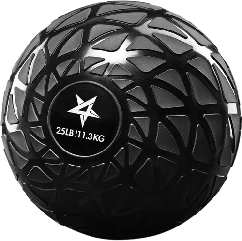 Vista 32 de Yes4All - Pelota de golpe rellena de arena para entrenamiento de fuerza Negro