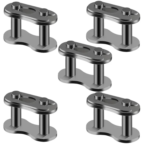 Vista 10 de 3 piezas de 420 unidades de conector maestro de reparación de cadena de transmisión de enlace dividido para 50cc 70cc 90cc 110cc 125cc ATV Quad