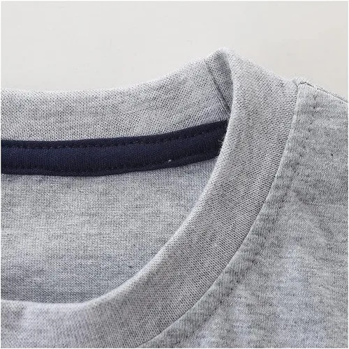 Vista 6 de GFQLONG Camisetas de manga corta para niños pequeños, camisetas de algodón Avión