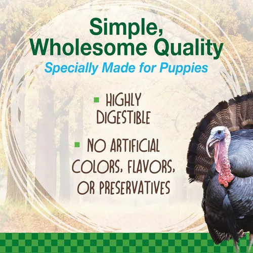 Vista 3 de Nylabone Healthy Edibles WILD - Golosinas masticables naturales de larga duración con sabor a pavo para perros, pequeños/regulares (4 unidades)