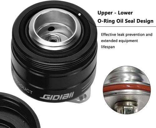 Vista 4 de Lubricador de Cadena Universal para Motocicleta, Engrasador Automático con Control Manual, Parte de Aceite para Moto (Negro)