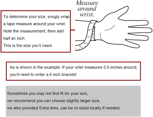 Vista 5 de LinnaLove Pulseras de alerta médica personalizadas para mujer pulseras médicas de emergencia de acero inoxidable con grabado gratuito 75 Metal Sin