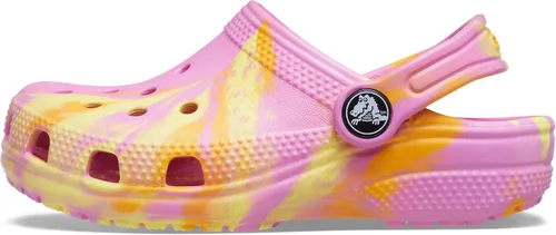 Vista 16 de Crocs - Zuecos clásicos para niños, diseño de teñido anudado jaspeado