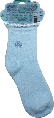Vista 6 de Earth Therapeutics Calcetines de aloe azul 1 par