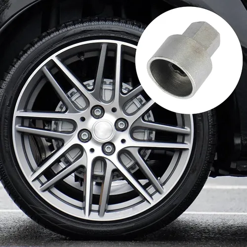 Vista 4 de X AUTOHAUX 041 Llave de bloqueo de rueda de coche Tuerca antirrobo Tuerca de extracción de tornillo Llave de bloqueo de rueda para BMW 3 5 7 Series