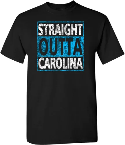 Vista 4 de Xtreme Apparrel Camiseta de hombre Straight Outta para aficionados al fútbol
