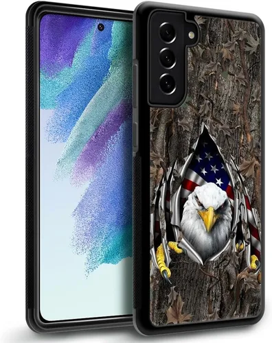 Vista 2 de DAIZAG Funda compatible con Samsung Galaxy S21 Plus, protección completa, a prueba de golpes, antiarañazos, funda de poliuretano termoplástico