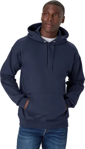 Vista 2 de Hanes Sudadera con capucha de forro polar pesado para hombre, sudadera de algodón para hombre