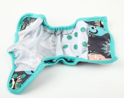 Vista 3 de Pañal para bebé recién nacido, 8lbs-10lbs (animal nativo americano)