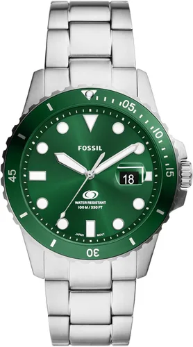 Vista 17 de Fossil Men's Watch, Blue Quartz Stainless Steel Dive-Inpired Watch for Men