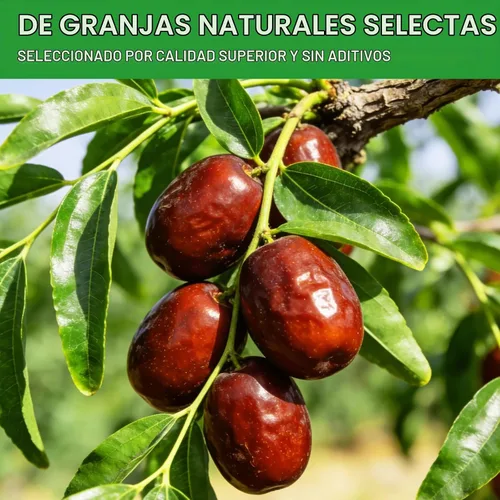Vista 9 de Trxamzy Dátiles rojos chinos de azufaifo seco natural premium, sin OMG, 1 libra, para aperitivos, hornear, té, sopa