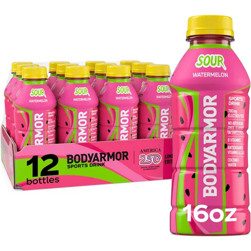 Vista 16 de BODYARMOR - Bebida deportiva, baya negra, sabores naturales con vitaminas, electrolitos ricos en potasio, perfecta para deportistas, 16 onzas